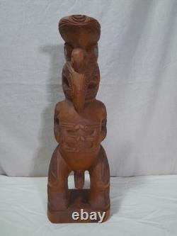 Maori Tiki / Tekoteko Carving New Zealand