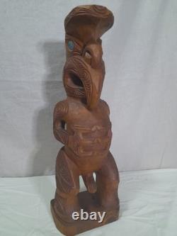 Maori Tiki / Tekoteko Carving New Zealand