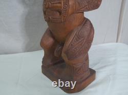 Maori Tiki / Tekoteko Carving New Zealand