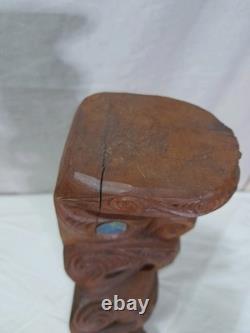 Maori Tiki / Tekoteko Carving New Zealand