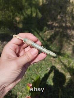 Maori Toki/Adze Pendant Jade Nephrite Green Stone Necklace New Zealand Pounamu