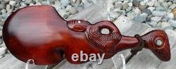 Maori Tribal Ceremonial Wahaika War Club Wood New Zealand Replica