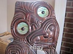 Maori Tribe Hand Carved in Rotorua New Zealand 13 TIKI Wall Decor