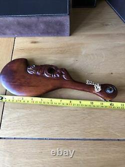 Maori Wahaika Wooden Ceremonial Weapon Hand Carvings N Zealand