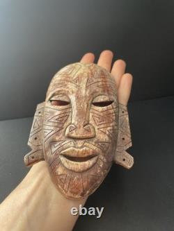 Maori Warrior Mask Replica Ritual New Zealand Wall Art