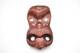 Maori mask wood carve vtg tattoo island polynesian rongomoai atq New Zealand 9