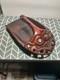 Maori wood-carved canoe bailer from New Zealand