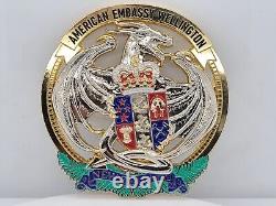 Marine Security Guard Detachment Wellington, New Zealand Challenge Coin