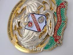 Marine Security Guard Detachment Wellington, New Zealand Challenge Coin