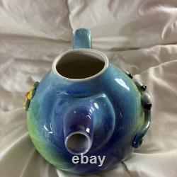 Marion Mewburn Whimsical Sheep Teapot With Gallery Letter Postcard New Zealand