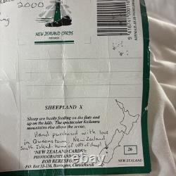 Marion Mewburn Whimsical Sheep Teapot With Gallery Letter Postcard New Zealand