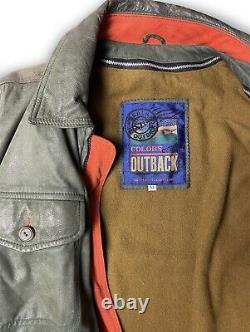 Mens Leather Jacket New Zealand Outback Colors Of The Outback Cooper Collections