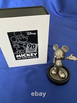 Mickey Mouse 150 gram Silver Figurine New Zealand Mint #/1000 RARE 90th Annivers