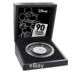 Mickey Mouse 90th Anniversary 2018 Niue 2oz high relief proof silver coin