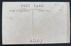 Mint RPPC Real Picture Postcard Horse E Lines Christchurch New Zealand 1908