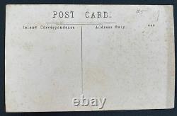 Mint RPPC Real Picture Postcard Horse E Lines Christchurch New Zealand 1908