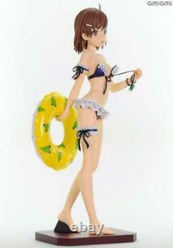 Misaka Mikoto Figure Swimsuit 1/2.5 Soft bust Certain Scientific Railgun Used JP