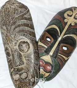 Moko Parata Wall Decor Maori New Zealand Wood Mask Unpainted