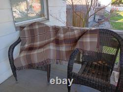 Mosgiel New Zealand Wool Reversible Travel Rug Camp Blanket 52 X 66 Mosgiel New Zealand Wool Reversible Travel Rug Camp Blanket 52 X 66