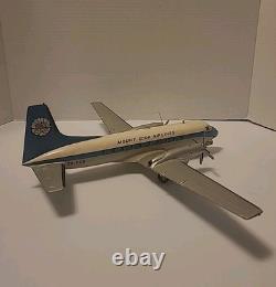 Mount Cook Airlines Wooden Model Replica ZK-DES Tongariro New Zealand 11 1/2 L