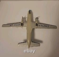 Mount Cook Airlines Wooden Model Replica ZK-DES Tongariro New Zealand 11 1/2 L