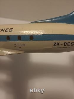 Mount Cook Airlines Wooden Model Replica ZK-DES Tongariro New Zealand 11 1/2 L