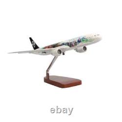 NEW BoeingT 777-300 Air New Zealand Hobbit Livery Large Mahogany Model