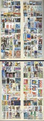 NEW ZEALAND 1500 ALL DIFFERENT USED COLLECTION BARGAIN (x5) SPECIAL OFFER