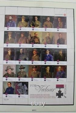 NEW ZEALAND 1870's to 2015 Huge with Modern Years MNH 550 Pages Stamp Collection