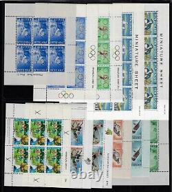 NEW ZEALAND 1950s-1960s COLLECTION OF 30 DIFFERENT SOUVENIR SHEETS