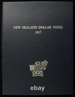 NEW ZEALAND 1967 Reserve Bank of New Zealand book with SPECIMENS. Very rare SET