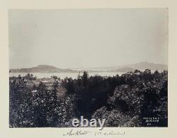 NEW ZEALAND Album of 17 Albumen Studio Photographs of New Zealand. Ca. 1880s