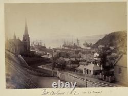 NEW ZEALAND Album of 17 Albumen Studio Photographs of New Zealand. Ca. 1880s
