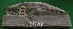 NEW ZEALAND Army 2nd NZEF WW2 era SIDE CAP Uniform Hat Enlisted Rank SUPERB COND
