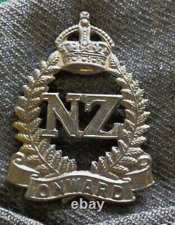 NEW ZEALAND Army 2nd NZEF WW2 era SIDE CAP Uniform Hat Enlisted Rank SUPERB COND
