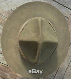 NEW ZEALAND Army PAY CORPS Officer CAMPAIGN HAT Lemon Squeezer WW2 Kiwi ANZAC