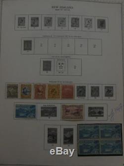 NEW ZEALAND Beautiful all Mint collection on album pages. SG Catalog £2,936.00