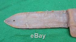 NEW ZEALAND KNUCKLE-DUSTER FIGHTING KNIFE-USN Corpsman / USMC Pacific Guam WWII