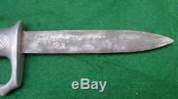 NEW ZEALAND KNUCKLE-DUSTER FIGHTING KNIFE-USN Corpsman / USMC Pacific Guam WWII