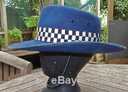 NEW ZEALAND Police'Cowboy Hat' Genuine AKUBRA Brand FELTFUR Sun Hat OBSOLETE