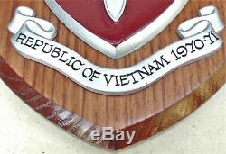 NEW ZEALAND Special Air Service 4 Troop VIETNAM WAR 1970-1971 Unit Member PLAQUE