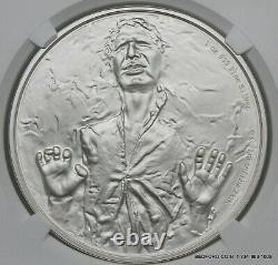 NGC PF69 UCAM 2016 HAN SOLO FROZEN 1 oz. 999 SILVER $2 NIUE STAR WARS CLASSIC #1