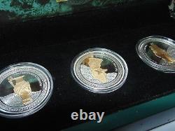NIB RARE Collectible New Zealand MINT Panagyurishte Treasure Silver Coins Set