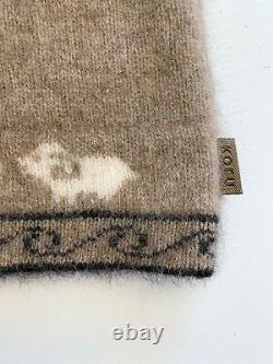NWT KORU NZ possum silk collection knit jumper pullover / sz L
