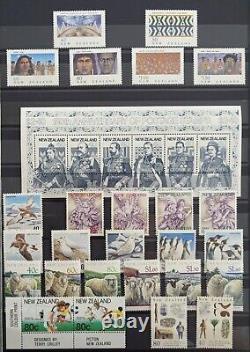 NZ DECIMAL HUGE MINT UNHINGED COLLECTION Values to $20 (FACE VALUE $820+)