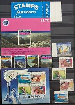 NZ DECIMAL HUGE MINT UNHINGED COLLECTION Values to $20 (FACE VALUE $820+)