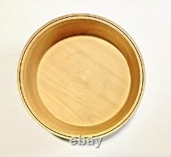 NZ KAURI Very Large Lidded Bowl 11.5 in Handcrafted Turned Bowl Art MUST SEE