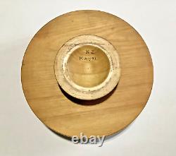 NZ KAURI Very Large Lidded Bowl 11.5 in Handcrafted Turned Bowl Art MUST SEE