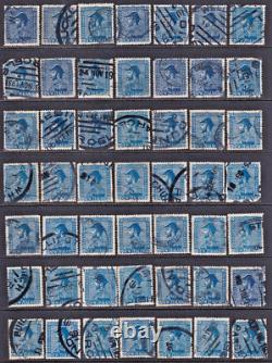 NZ MASSIVE COLLECTION of 100+ KGV'ADMIRALS' 2/- Blue & 3/- Mauve (CV $13,000+)