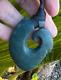 N Jerry Rarest Nz Deep Blue Kyanite Fuschite Aotea Stone Maori Hei Matau Hook
